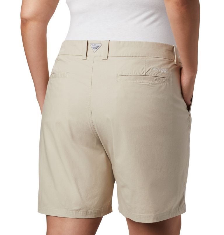 Pantaloni Scurti Columbia PFG Bonehead Stretch Dama Kaki | TASA89ZM0