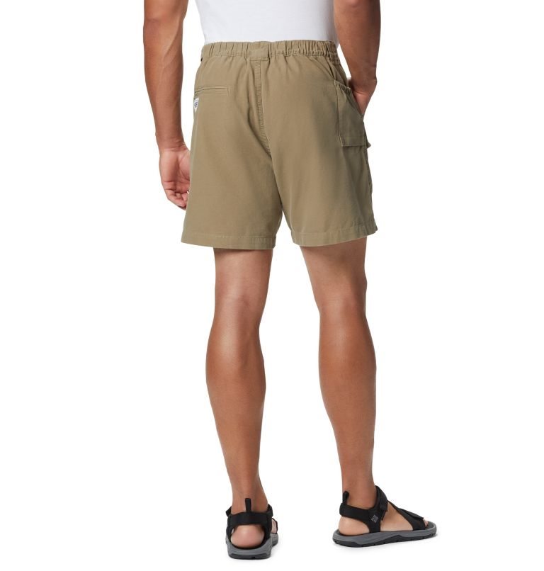 Pantaloni Scurti Columbia PFG Brewha II Barbati Kaki | NO8A1SZM9