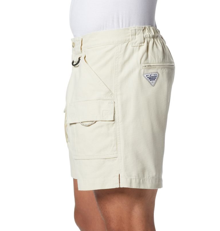 Pantaloni Scurti Columbia PFG Brewha II Barbati Albi | ZG8017SAQ