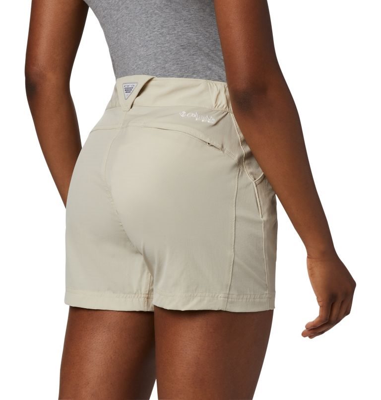 Pantaloni Scurti Columbia PFG Coral Point III Dama Kaki | HG8Q9A1ZM