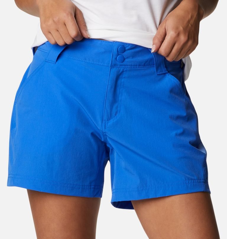 Pantaloni Scurti Columbia PFG Coral Point III Dama Albastri | KV7908M1A