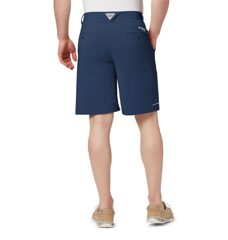 Pantaloni Scurti Columbia PFG Grander Marlin II Offshore Barbati Bleumarin | ZA7MZSQ8A