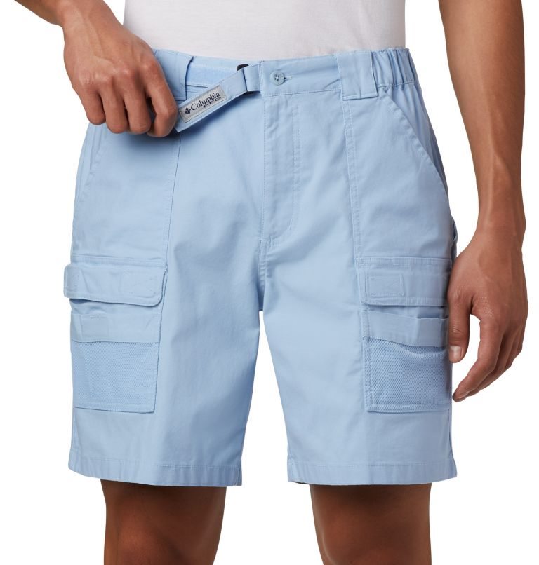 Pantaloni Scurti Columbia PFG Half Moon III Barbati Albastri Deschis | DK19A7QS0