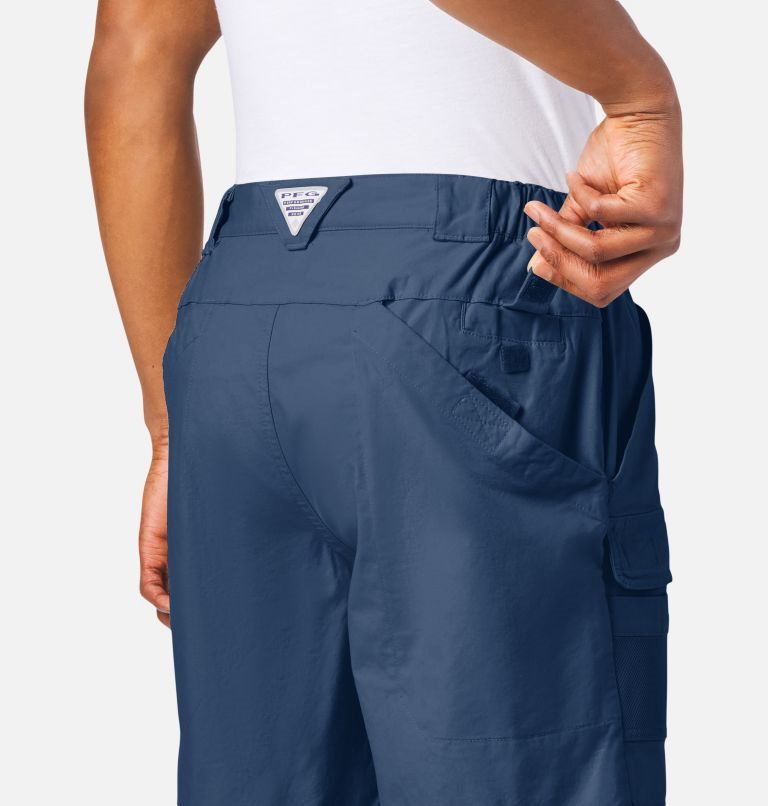 Pantaloni Scurti Columbia PFG Half Moon III Barbati Bleumarin | VJS70AZM8