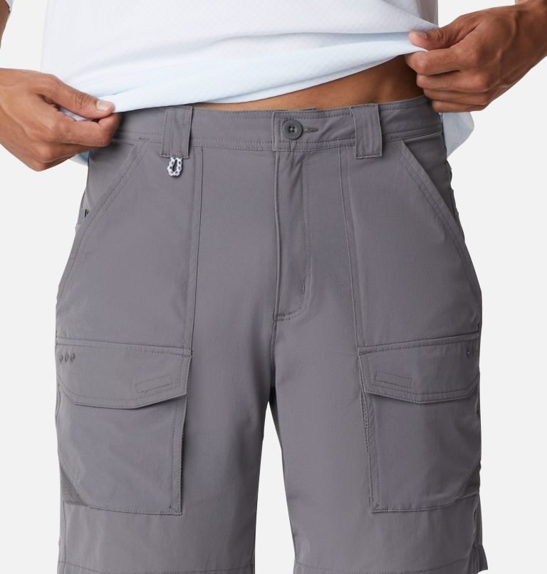 Pantaloni Scurti Columbia PFG Permit III Barbati Gri | GQQ7019MZ