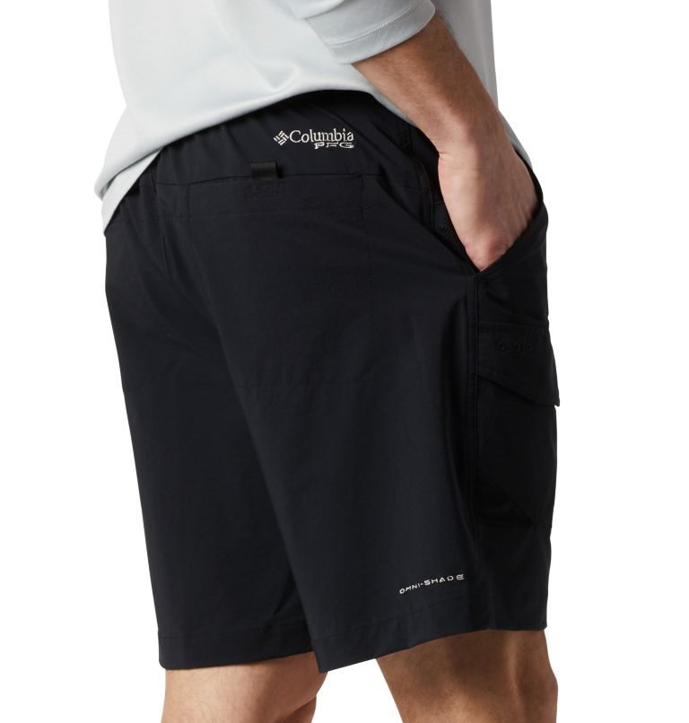 Pantaloni Scurti Columbia PFG Permit III Barbati Negrii | LY1AQ8097