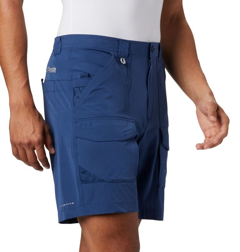 Pantaloni Scurti Columbia PFG Permit III Barbati Bleumarin | MUA8107ZS