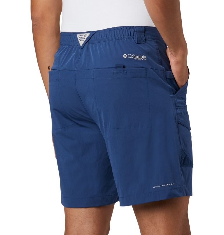 Pantaloni Scurti Columbia PFG Permit III Barbati Bleumarin | MUA8107ZS