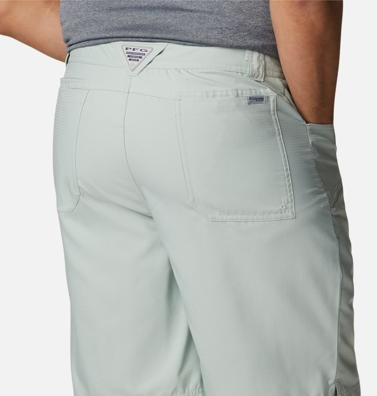 Pantaloni Scurti Columbia PFG Skiff Guide Barbati Verde Menta | GS8ZA1S7Q