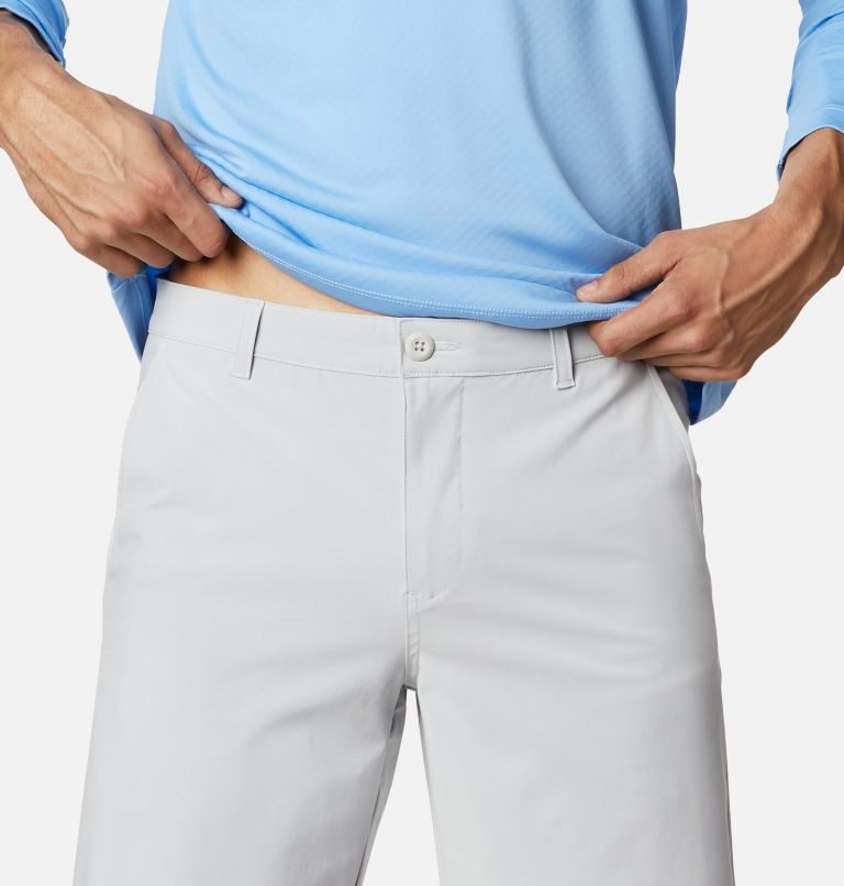 Pantaloni Scurti Columbia PFG Slack Tide Barbati Gri Deschis | DE790MAZQ