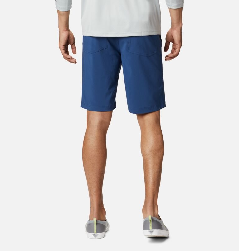 Pantaloni Scurti Columbia PFG Slack Tide Barbati Albastri | OWQZ0M87S