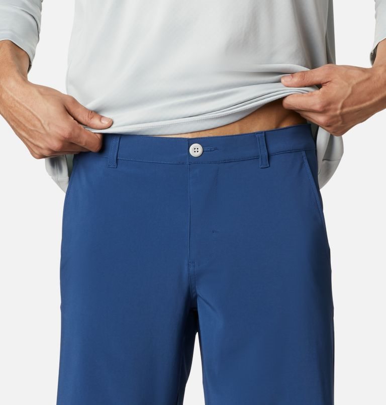 Pantaloni Scurti Columbia PFG Slack Tide Barbati Albastri | OWQZ0M87S