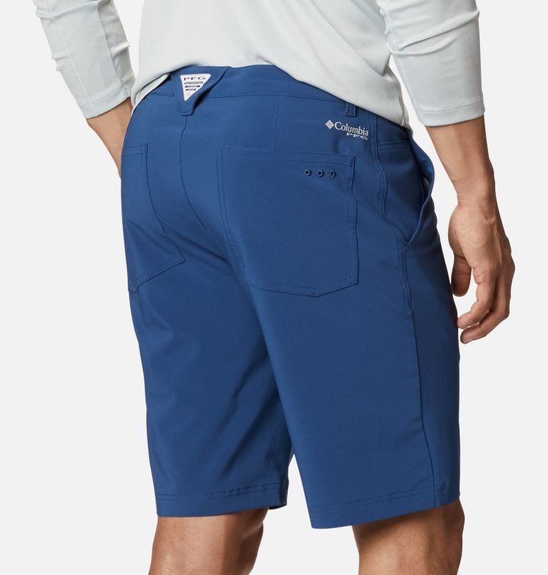 Pantaloni Scurti Columbia PFG Slack Tide Barbati Albastri | OWQZ0M87S