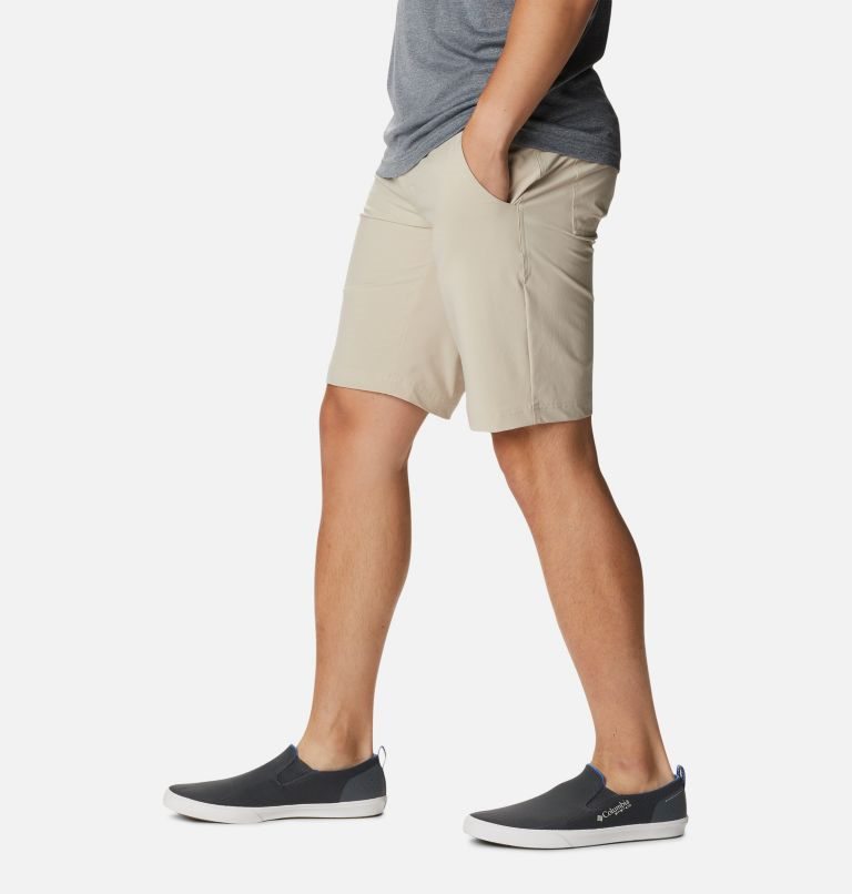 Pantaloni Scurti Columbia PFG Slack Tide Barbati Kaki | QG0ZMA7Q9