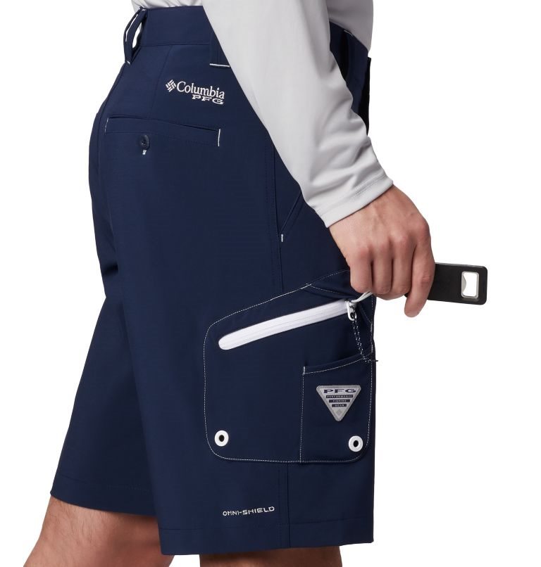 Pantaloni Scurti Columbia PFG Terminal Tackle Barbati Bleumarin | GS7Q89S0A