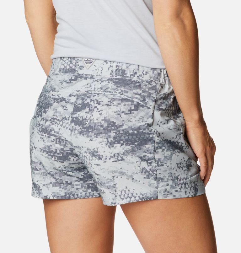 Pantaloni Scurti Columbia PFG Tidal II Dama Camuflaj | URS91AZ08