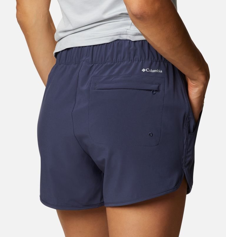 Pantaloni Scurti Columbia Pleasant Creek Stretch Dama Bleumarin | QZSAM19Q0