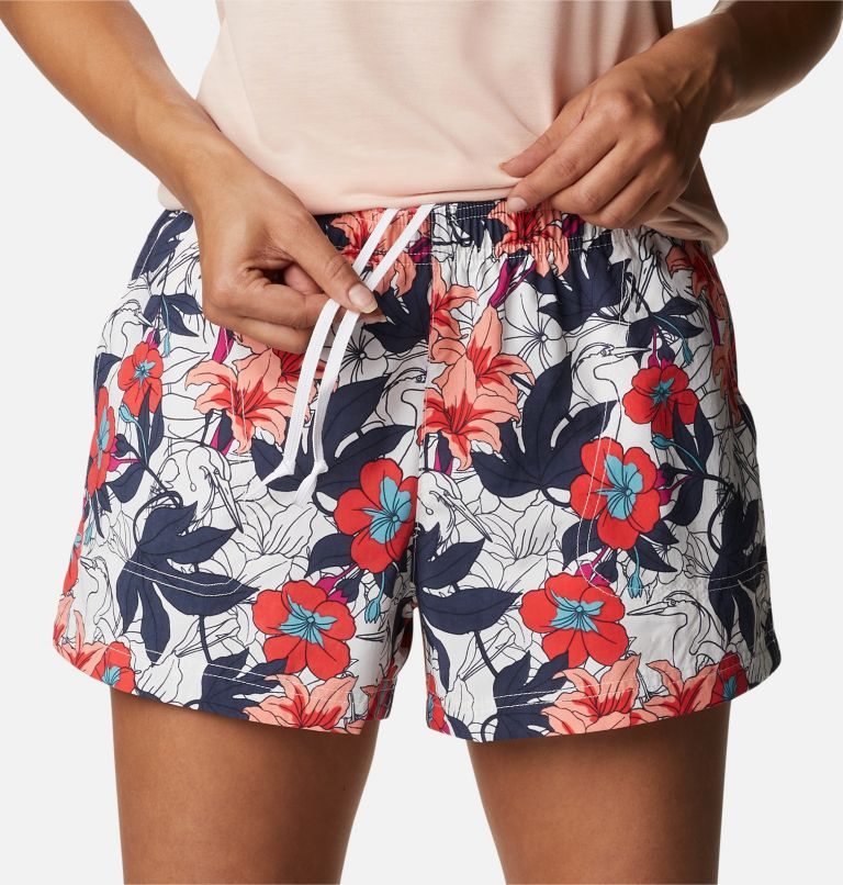 Pantaloni Scurti Columbia Sandy River II Printed Dama Flori | XFZ1M809S