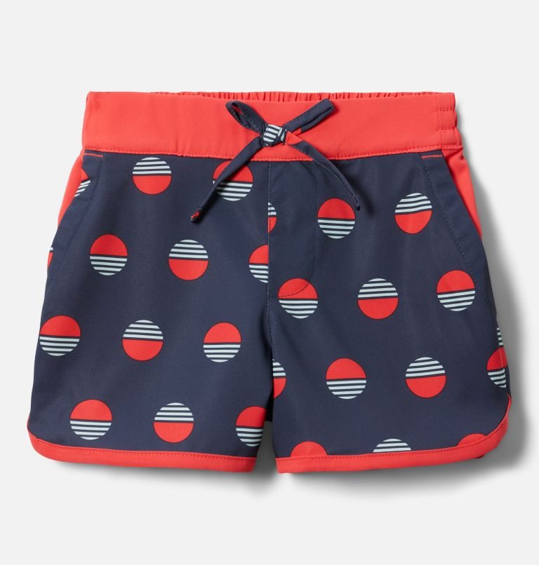 Pantaloni Scurti Columbia Sandy Shores Board Copii Portocalii Bleumarin | KA9A1M087