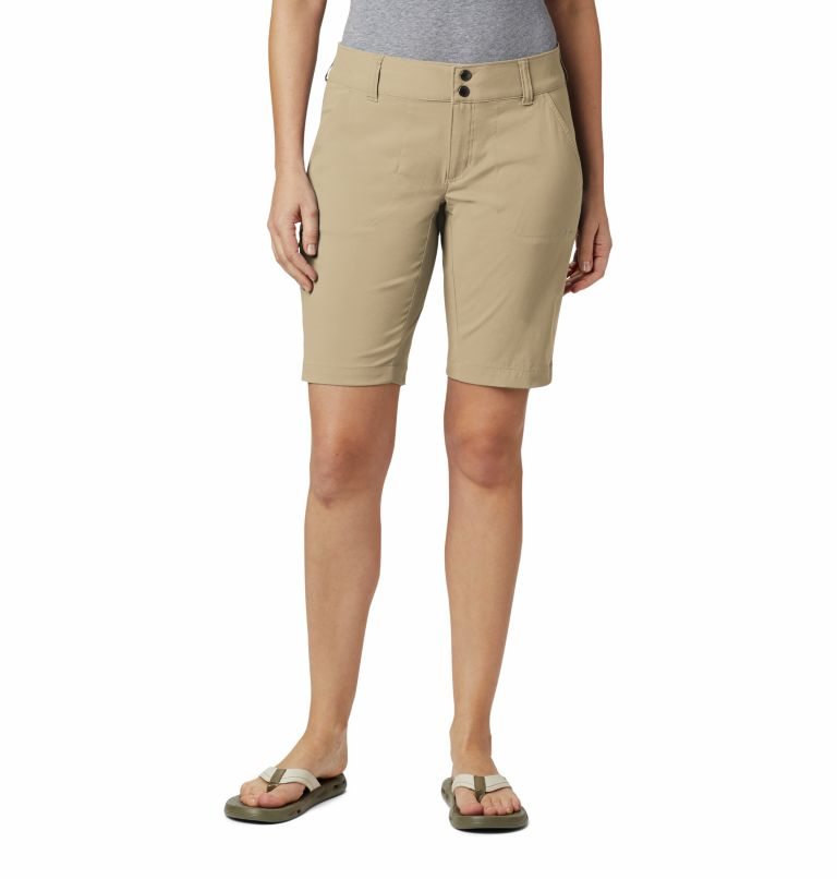 Pantaloni Scurti Columbia Saturday Trail Long Dama Kaki | AJS809MQZ