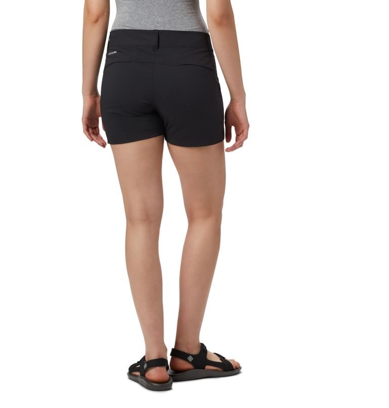 Pantaloni Scurti Columbia Saturday Trail Dama Negrii | DE01Z7MQS