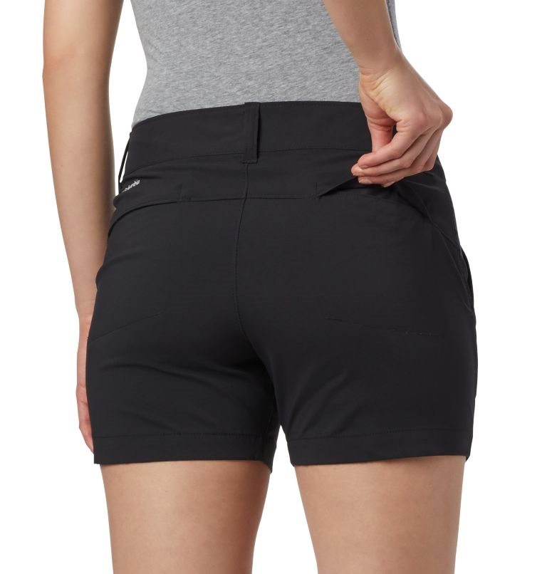 Pantaloni Scurti Columbia Saturday Trail Dama Negrii | DE01Z7MQS