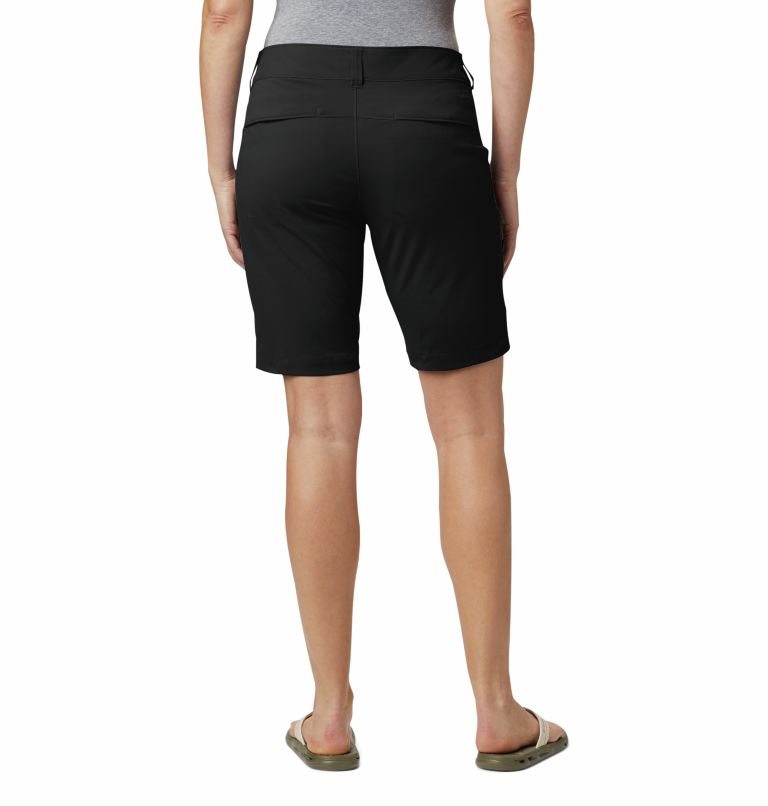 Pantaloni Scurti Columbia Saturday Trail Long Dama Negrii | EJSM1AQ80