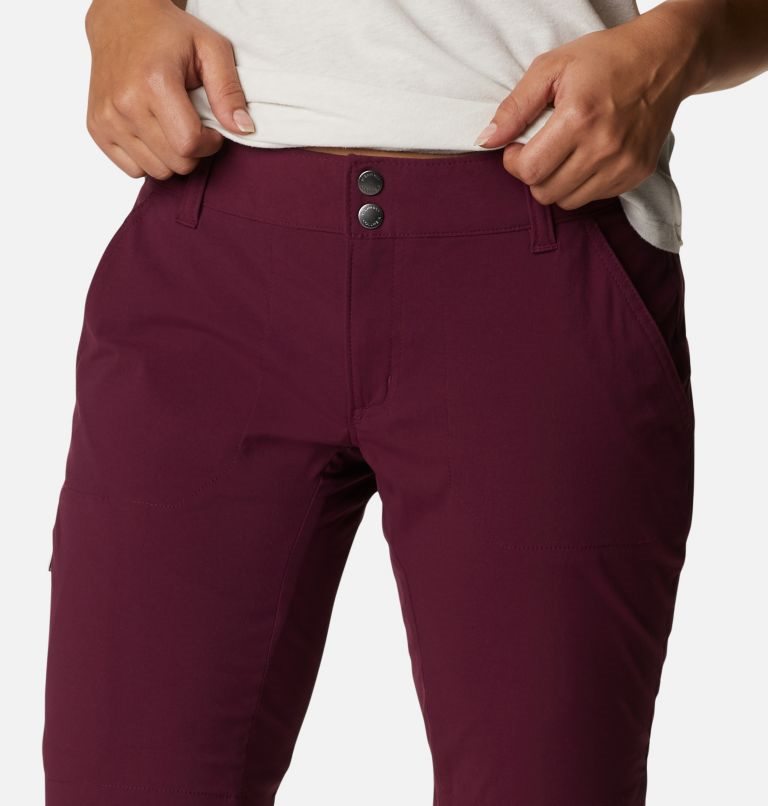 Pantaloni Scurti Columbia Saturday Trail Long Dama Visinii | EWA07QSZM