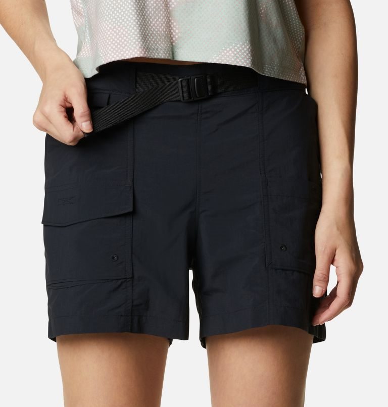 Pantaloni Scurti Columbia Summerdry Cargo Dama Negrii | QF798QMS0