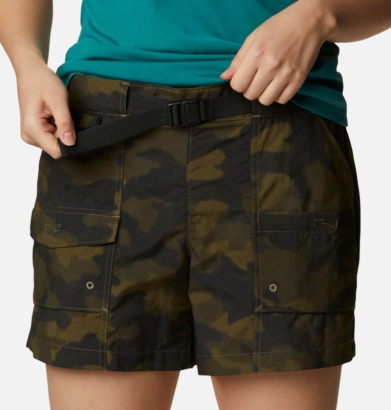 Pantaloni Scurti Columbia Summerdry Cargo Dama Camuflaj | YCS098Z1M