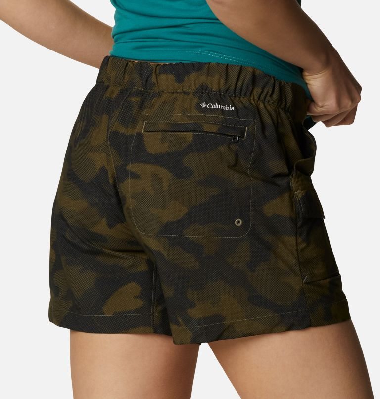 Pantaloni Scurti Columbia Summerdry Cargo Dama Camuflaj | YCS098Z1M