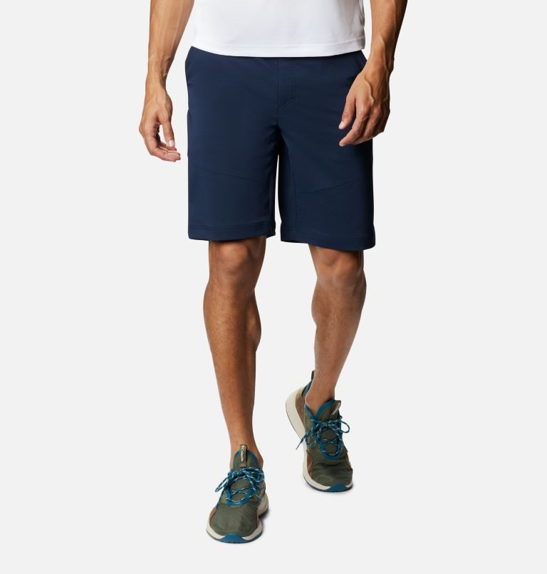 Pantaloni Scurti Columbia Tech Trail Barbati Bleumarin | JFM9Z87S1