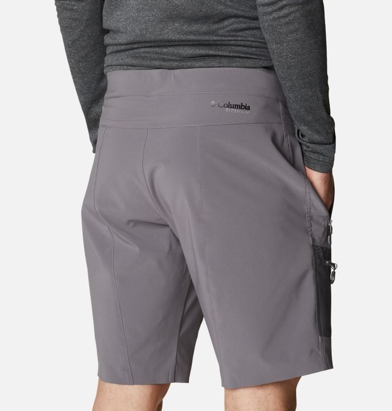 Pantaloni Scurti Columbia Titan Pass Barbati Gri | INSZQ9A78