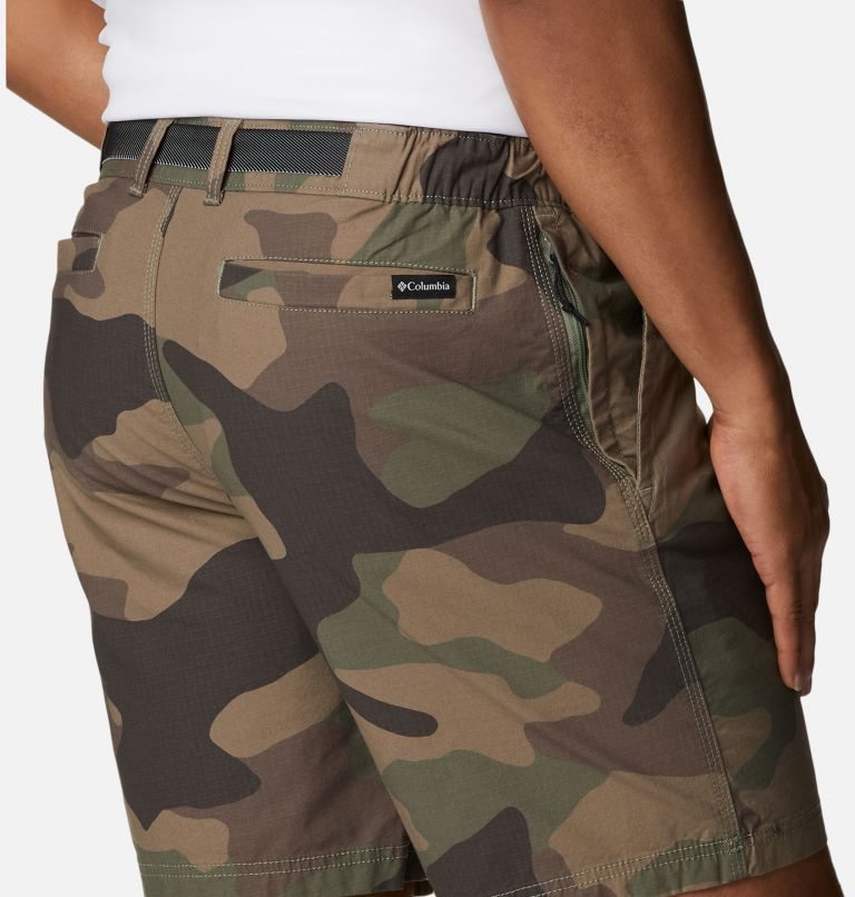 Pantaloni Scurti Columbia Wallowa Belted Barbati Camuflaj | XR80Z9SQM