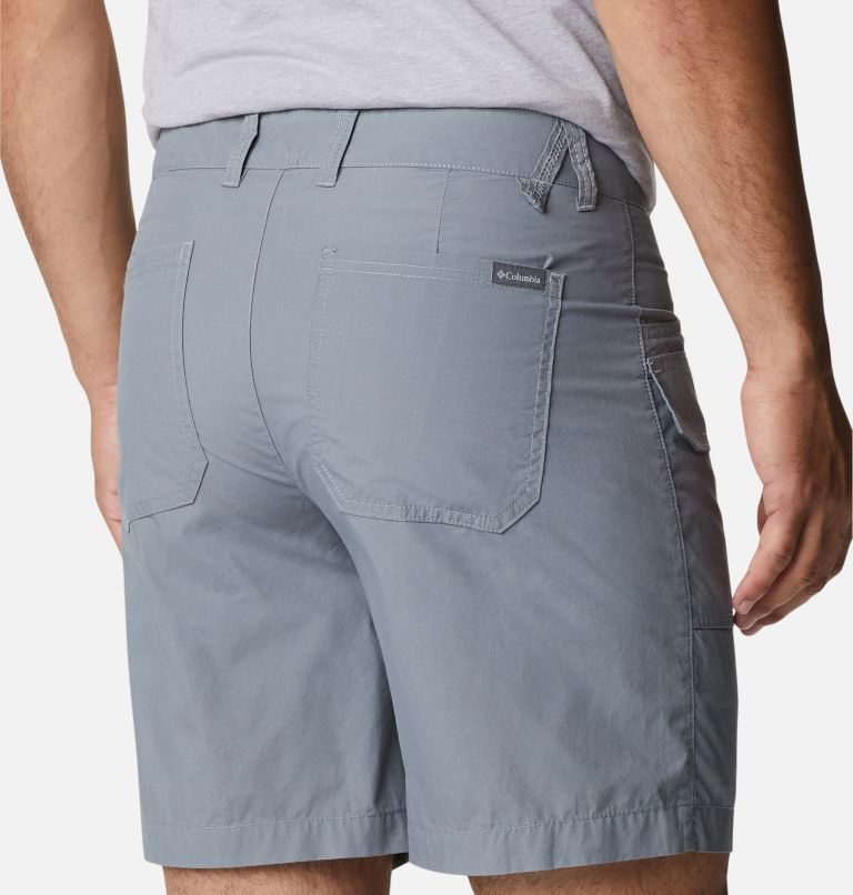 Pantaloni Scurti Columbia Washed Out Cargo Barbati Gri | FP8ZQ19MS