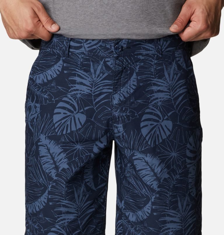 Pantaloni Scurti Columbia Washed Out Printed Barbati Bleumarin | CDA01ZQ98