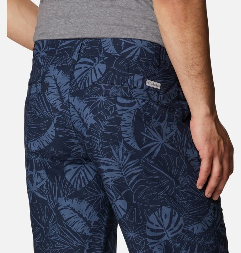 Pantaloni Scurti Columbia Washed Out Printed Barbati Bleumarin | CDA01ZQ98