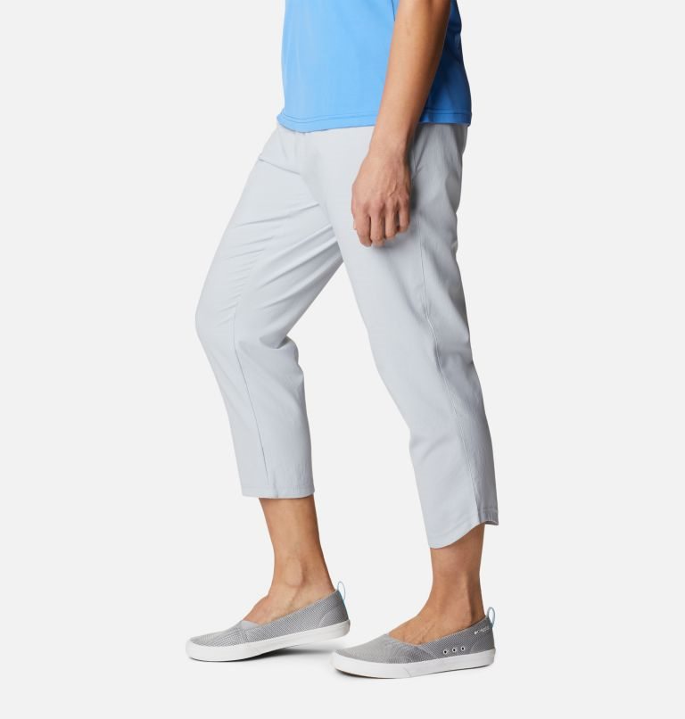 Pantaloni Sport Columbia PFG Tamiami Pull-On Capris Dama Gri Deschis | IRS19QAZ0