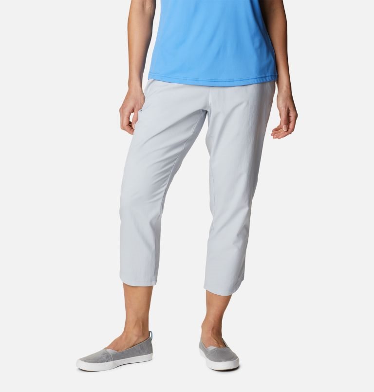 Pantaloni Sport Columbia PFG Tamiami Pull-On Capris Dama Gri Deschis | IRS19QAZ0