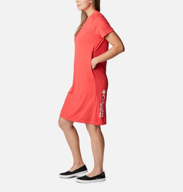 Rochie Columbia PFG Tidal Tee Dama Rosii | XL71Z0Q9S