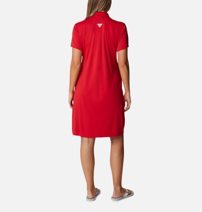 Rochie Columbia PFG Tidal Tee Polo Dama Rosii | WLS81M0ZA