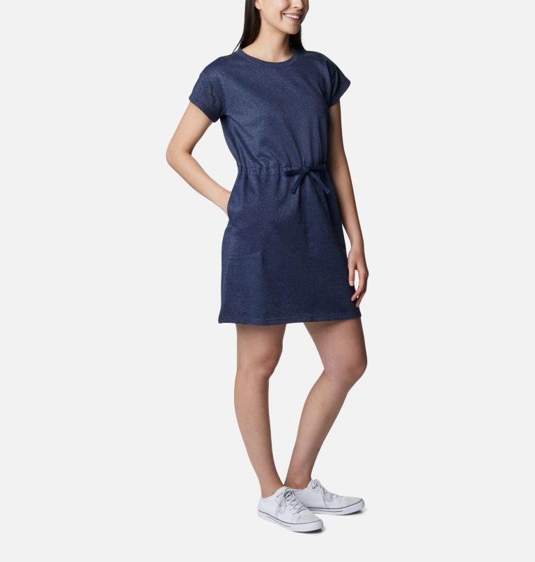 Rochie Columbia Trek French Terry Dama Bleumarin | MV810MAZ9