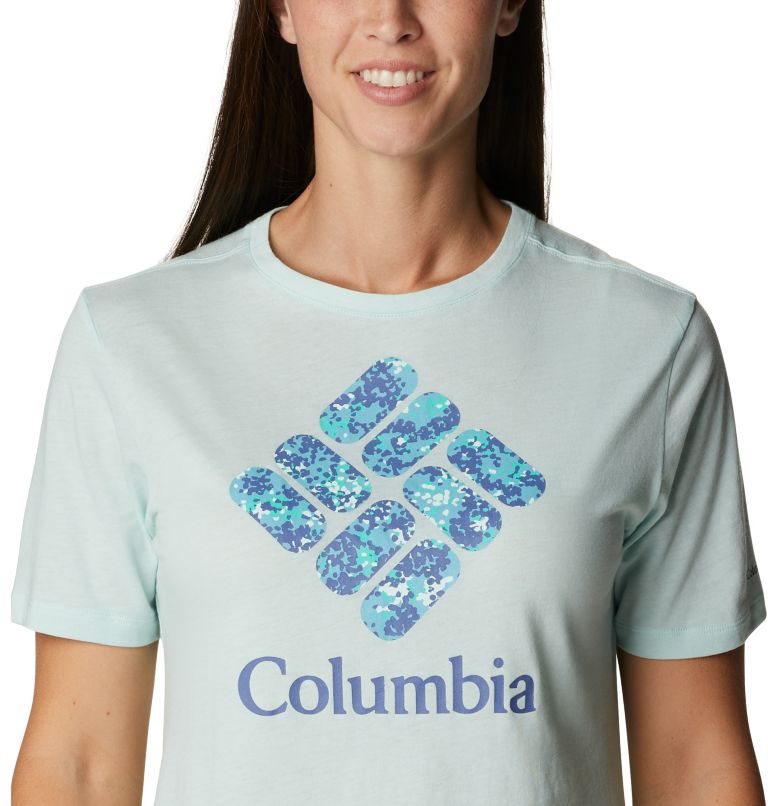 Tricouri Columbia Bluebird Day Relaxed Crew Neck Dama Verde Menta | GO09Z8M71