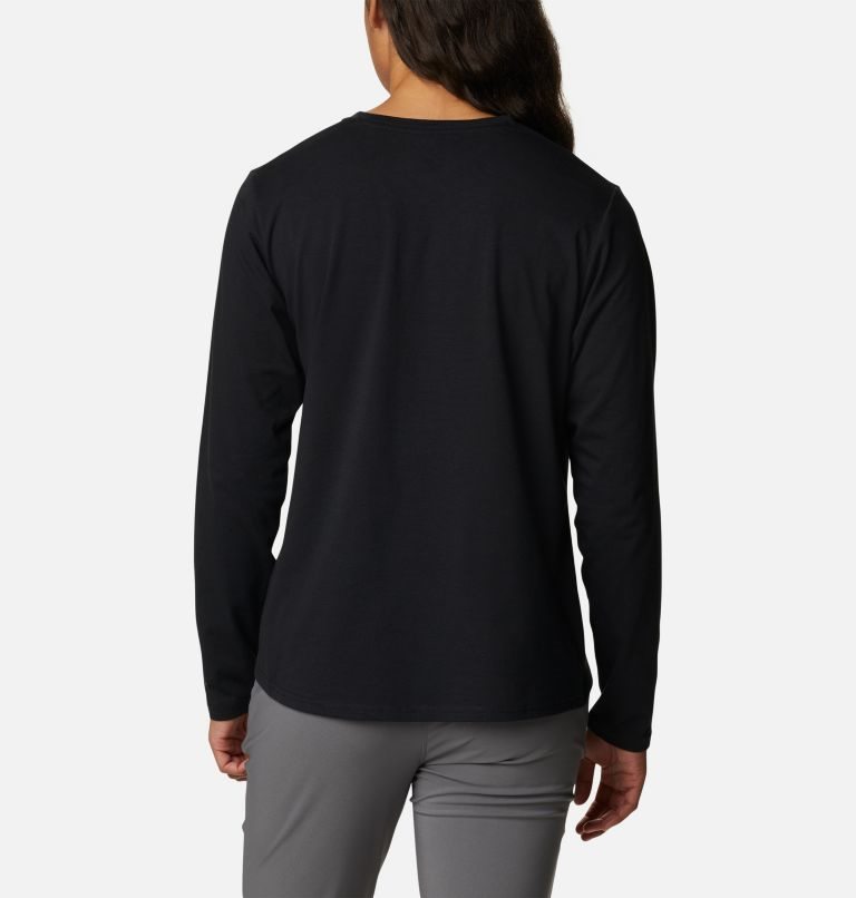 Tricouri Columbia Sun Trek Long Sleeve Dama Negrii | DO91A80SQ