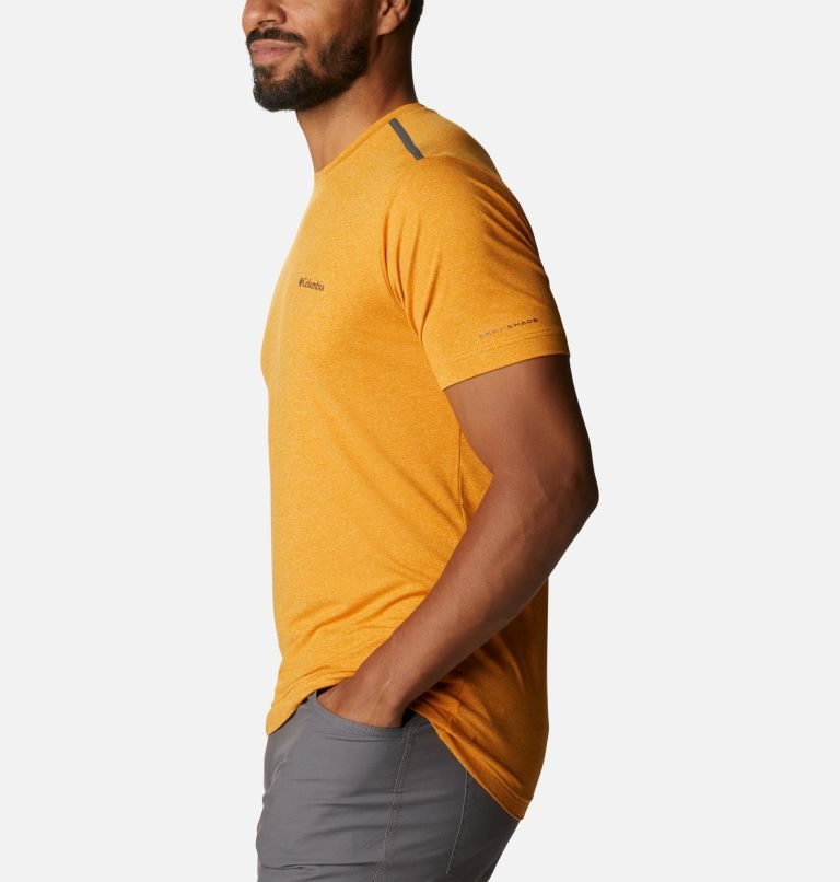 Tricouri Columbia Tech Trail Crew Neck Barbati Mango | FQ1QM0Z87