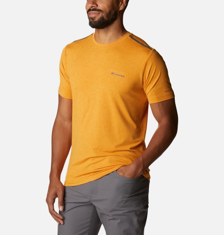 Tricouri Columbia Tech Trail Crew Neck Barbati Mango | FQ1QM0Z87