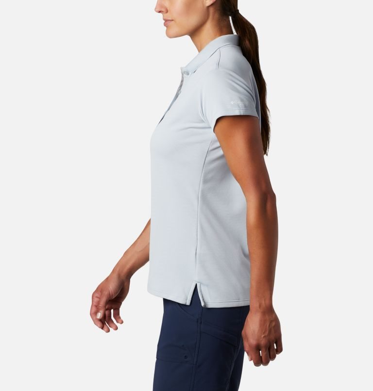 Tricouri Polo Columbia PFG Innisfree Scurte Sleeve Dama Albastri Deschis | CA0S9ZAM8