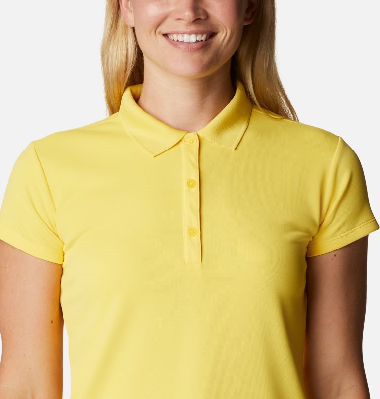 Tricouri Polo Columbia PFG Innisfree Scurte Sleeve Dama Galbeni | CGMZA7098