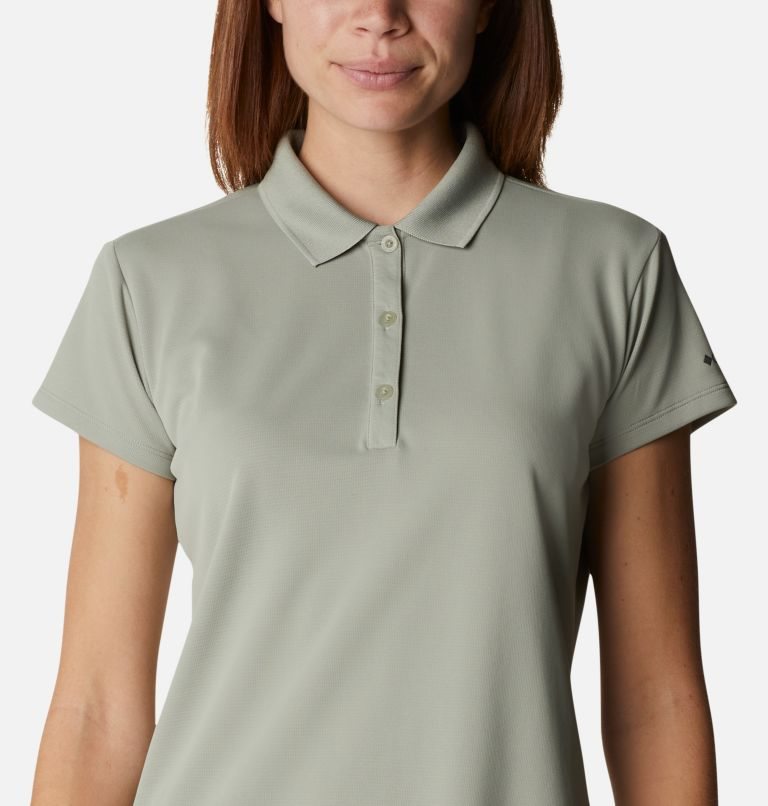 Tricouri Polo Columbia PFG Innisfree Scurte Sleeve Dama Verde Menta | KBSAQ07Z8