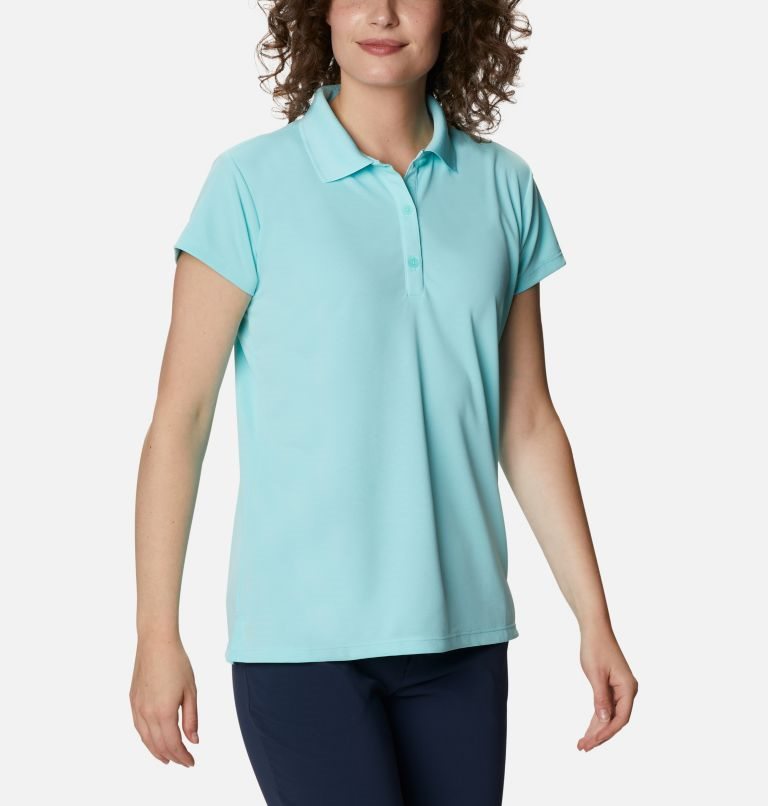 Tricouri Polo Columbia PFG Innisfree Scurte Sleeve Dama Turcoaz | NE8AS1Z0M